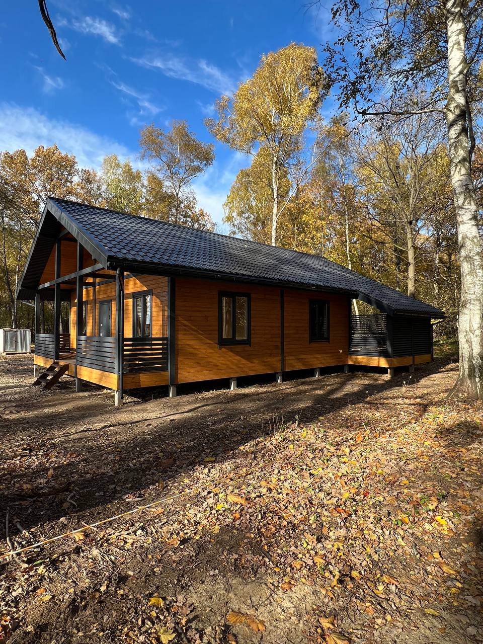 Деревянный каркасный дом