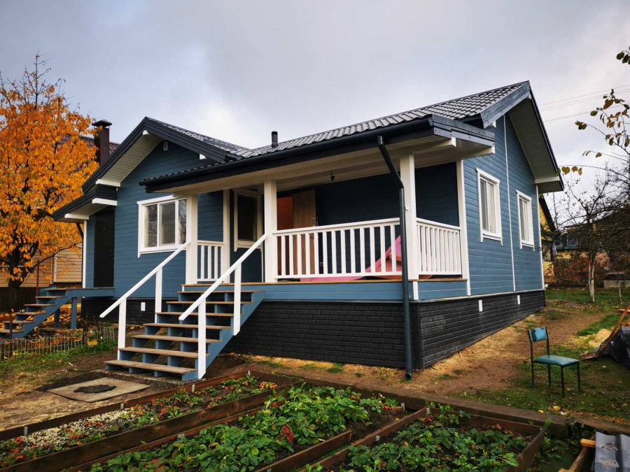 Деревянный каркасный дом