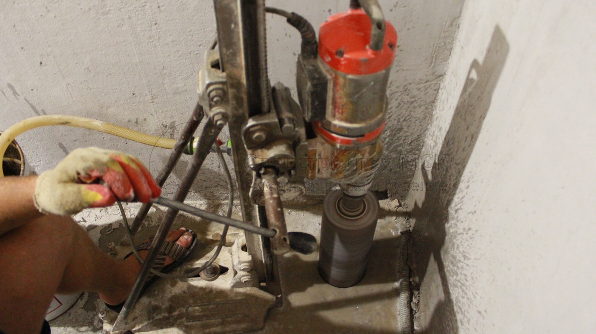 Бурение технологических отверстий