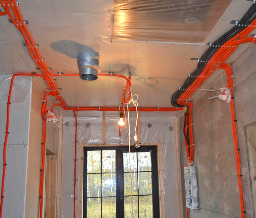 Монтаж электрики