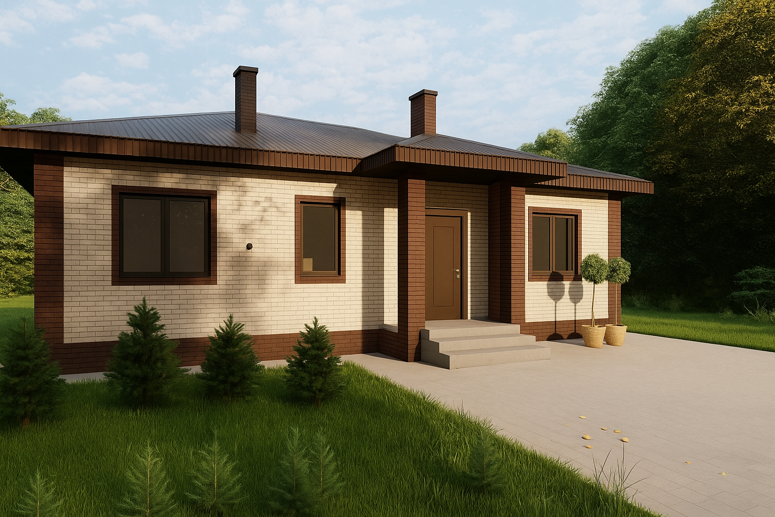 Фасад дома Европейский квартал